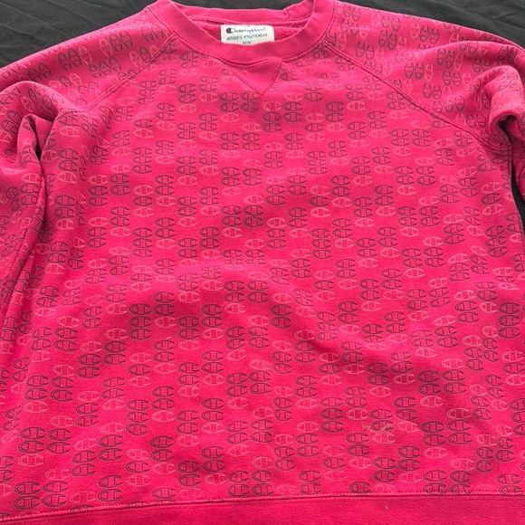 Champion pink crewneck women’s medium - Picture 2 of 15